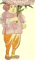 Picture 85 of 89 from Flower children; the little cousins of the field and garden (1910), leaf 92