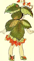 Picture 87 of 89 from Flower children; the little cousins of the field and garden (1910), leaf 94