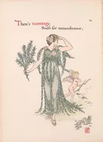 An illustration from Flowers from Shakespeare's garden : a posy from the plays (1909)