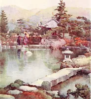 Picture 14 of 56 from The flowers and gardens of Japan (1908), leaf 95