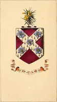 An illustration from Flowers and heraldry; or, Floral emblems and heraldic figures, combined to express pure sentiments, kind feelings, and excellent principles .. (1851)
