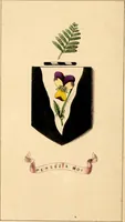 Picture 12 of 24 from Flowers and heraldry; or, Floral emblems and heraldic figures, combined to express pure sentiments, kind feelings, and excellent principles .. (1851), leaf 193