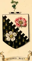 Picture 21 of 24 from Flowers and heraldry; or, Floral emblems and heraldic figures, combined to express pure sentiments, kind feelings, and excellent principles .. (1851), leaf 267