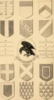 An illustration from Flowers and heraldry; or, Floral emblems and heraldic figures, combined to express pure sentiments, kind feelings, and excellent principles .. (1851)
