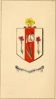 An illustration from Flowers and heraldry; or, Floral emblems and heraldic figures, combined to express pure sentiments, kind feelings, and excellent principles .. (1851)
