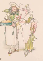 Picture 11 of 19 from A flower wedding : described by two wallflowers (1905), leaf 27