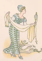 Picture 14 of 19 from A flower wedding : described by two wallflowers (1905), leaf 34