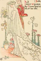 An illustration from A flower wedding : described by two wallflowers (1905)