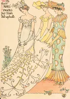 An illustration from A flower wedding : described by two wallflowers (1905)