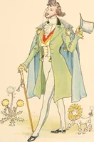 An illustration from A flower wedding : described by two wallflowers (1905)