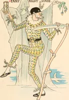 An illustration from A flower wedding : described by two wallflowers (1905)