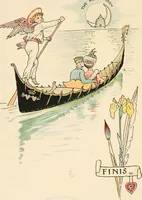 An illustration from A flower wedding : described by two wallflowers (1905)