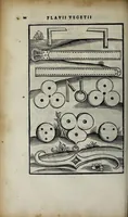 Picture 28 of 50 from Fl. Vegetii Renati viri illustris De re militari libri quatuor. Sexti Ivlii Frontini viri consvlaris De strategematis libri totidem. Aeliani De instruendis aciebus liber unvs. Modesti De vocabulis rei militaris liber vnus : item picturae bellicae cxx passim Vegetio adiectae (1535), leaf 138