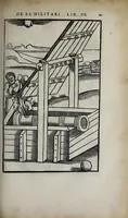 An illustration from Fl. Vegetii Renati viri illustris De re militari libri quatuor. Sexti Ivlii Frontini viri consvlaris De strategematis libri totidem. Aeliani De instruendis aciebus liber unvs. Modesti De vocabulis rei militaris liber vnus : item picturae bellicae cxx passim Vegetio adiectae (1535)