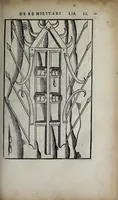 An illustration from Fl. Vegetii Renati viri illustris De re militari libri quatuor. Sexti Ivlii Frontini viri consvlaris De strategematis libri totidem. Aeliani De instruendis aciebus liber unvs. Modesti De vocabulis rei militaris liber vnus : item picturae bellicae cxx passim Vegetio adiectae (1535)