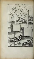 Picture 45 of 50 from Fl. Vegetii Renati viri illustris De re militari libri quatuor. Sexti Ivlii Frontini viri consvlaris De strategematis libri totidem. Aeliani De instruendis aciebus liber unvs. Modesti De vocabulis rei militaris liber vnus : item picturae bellicae cxx passim Vegetio adiectae (1535), leaf 198