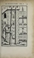 Picture 8 of 50 from Fl. Vegetii Renati viri illustris De re militari libri quatuor. Sexti Ivlii Frontini viri consvlaris De strategematis libri totidem. Aeliani De instruendis aciebus liber unvs. Modesti De vocabulis rei militaris liber vnus : item picturae bellicae cxx passim Vegetio adiectae (1535), leaf 49