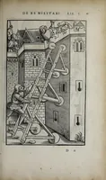 An illustration from Fl. Vegetii Renati viri illustris De re militari libri quatuor. Sexti Ivlii Frontini viri consvlaris De strategematis libri totidem. Aeliani De instruendis aciebus liber unvs. Modesti De vocabulis rei militaris liber vnus : item picturae bellicae cxx passim Vegetio adiectae (1535)
