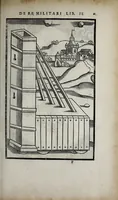 An illustration from Fl. Vegetii Renati viri illustris De re militari libri quatuor. Sexti Ivlii Frontini viri consvlaris De strategematis libri totidem. Aeliani De instruendis aciebus liber unvs. Modesti De vocabulis rei militaris liber vnus : item picturae bellicae cxx passim Vegetio adiectae (1535)