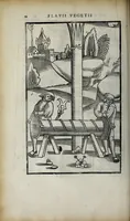 Picture 19 of 50 from Fl. Vegetii Renati viri illustris De re militari libri quatuor. Sexti Ivlii Frontini viri consvlaris De strategematis libri totidem. Aeliani De instruendis aciebus liber unvs. Modesti De vocabulis rei militaris liber vnus : item picturae bellicae cxx passim Vegetio adiectae (1535), leaf 92