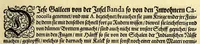 An illustration from Fünfter Theil der Orientalischen Indien, eygentlicher Bericht vnd warhafftige Beschreibung der gantzen volkommenen Reyse oder Schiffart, so die Holländer mit acht Schiffen in die Orientalische Indien, sonderlich aber in die Javanische vnd Molukische Inseln, als Bantam, Banda, vnd Ternate, &c. gethan haben, welche von Amsterdam abgefahren im Jahr 1598. vnd zum Theil Anno 1599. zum Theil aber in Jüngst abgelauffenen 1600. Jahr, : mit grossen Reichthumb von Pfeffer Muscaten, Regelein, vnd anderer köstlichen Würtz, wider anheym gelanget, darinn fleissig beschrieben vnd angezeigt, was ihnen auff der gantzen Reyse Denckwürdiges begegnet vnd zuhanden gangen. (1601)