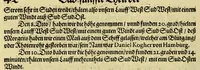 An illustration from Fünfter Theil der Orientalischen Indien, eygentlicher Bericht vnd warhafftige Beschreibung der gantzen volkommenen Reyse oder Schiffart, so die Holländer mit acht Schiffen in die Orientalische Indien, sonderlich aber in die Javanische vnd Molukische Inseln, als Bantam, Banda, vnd Ternate, &c. gethan haben, welche von Amsterdam abgefahren im Jahr 1598. vnd zum Theil Anno 1599. zum Theil aber in Jüngst abgelauffenen 1600. Jahr, : mit grossen Reichthumb von Pfeffer Muscaten, Regelein, vnd anderer köstlichen Würtz, wider anheym gelanget, darinn fleissig beschrieben vnd angezeigt, was ihnen auff der gantzen Reyse Denckwürdiges begegnet vnd zuhanden gangen. (1601)