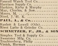 An illustration from Fogerty's directory of the jewelry and kindred trades in the United States. (1877)