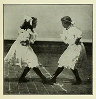 Picture 6 of 13 from Folk-dances and singing games; twenty-six folk-dances of Norway, Sweden, Denmark, Russia, Bohemia, Hungary, Italy, England, Scotland and Ireland (1909), leaf 51