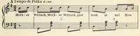 Picture 4 of 5 from Folk-dances and singing games: twentysix folk-dances of Norway, Sweden, Denmark, Russia, Bohemia, Hungary, Italy, England, Scotland and Ireland, with the music, full illustrations; (1902), leaf 53