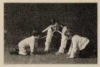 An illustration from Folk games and gymnastic play for kindergarten, primary and playground (1914)