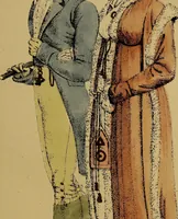 Picture 12 of 51 from The follies & fashions of our grandfathers (1807) Embellished with thirty-seven whole-page plates including ladies' and gentlemen's dress ... sporting and coaching scenes ... fanciful prints, portraits of celebrities, etc. (1886), leaf 54
