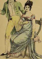 Picture 17 of 51 from The follies & fashions of our grandfathers (1807) Embellished with thirty-seven whole-page plates including ladies' and gentlemen's dress ... sporting and coaching scenes ... fanciful prints, portraits of celebrities, etc. (1886), leaf 92