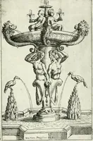 Picture 15 of 33 from Fontane diuerse [graphic] : che si uedano nel'alma città di Roma et altre parte d'Italia (1617), leaf 32