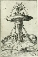 Picture 24 of 33 from Fontane diuerse [graphic] : che si uedano nel'alma città di Roma et altre parte d'Italia (1617), leaf 50