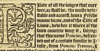 An illustration from The foreste or Collection of histories, no lesse profitable, then pleasant and necessarie, (1571)