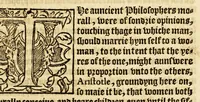 An illustration from The foreste or Collection of histories, no lesse profitable, then pleasant and necessarie, (1571)