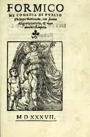 An illustration from Formicone : comedia (1537)
