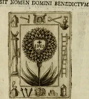 Picture 4 of 53 from Fortezza reale del cuore humano : battuta soauemente, saettata amorosamente, superata gloriosamente, e posseduta & ornata gratiosamente dall' amoroso Giesù : disegnata in figure con alcune brieui ma affettuose meditationi et altri tanti soliloquij (1628), leaf 15