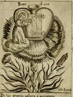 Picture 8 of 53 from Fortezza reale del cuore humano : battuta soauemente, saettata amorosamente, superata gloriosamente, e posseduta & ornata gratiosamente dall' amoroso Giesù : disegnata in figure con alcune brieui ma affettuose meditationi et altri tanti soliloquij (1628), leaf 27