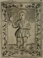 Picture 52 of 57 from Fortezza reale del cuore humano : battuta soauemente, saettata amorosamente, superata gloriosamente, e posseduta & ornata gratiosamente dall' amoroso Giesù : disegnata in figure con alcune brieui ma affettuose meditationi et altri tanti soliloquij (1628), leaf 105