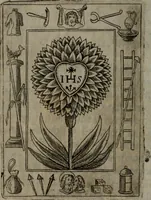 Picture 3 of 57 from Fortezza reale del cuore humano : battuta soauemente, saettata amorosamente, superata gloriosamente, e posseduta & ornata gratiosamente dall' amoroso Giesù : disegnata in figure con alcune brieui ma affettuose meditationi et altri tanti soliloquij (1628), leaf 13