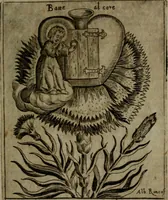 Picture 7 of 57 from Fortezza reale del cuore humano : battuta soauemente, saettata amorosamente, superata gloriosamente, e posseduta & ornata gratiosamente dall' amoroso Giesù : disegnata in figure con alcune brieui ma affettuose meditationi et altri tanti soliloquij (1628), leaf 24
