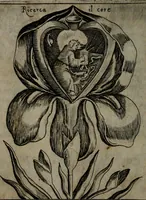 Picture 13 of 57 from Fortezza reale del cuore humano : battuta soauemente, saettata amorosamente, superata gloriosamente, e posseduta & ornata gratiosamente dall' amoroso Giesù : disegnata in figure con alcune brieui ma affettuose meditationi et altri tanti soliloquij (1628), leaf 31