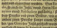 An illustration from Fortsetzung der Zeytungen und historischen Berichts auss den fürtrefflichen unnd weitbarümbten Japonischen und Chinesischen Königreichen und Landen, wie auch beydes, so wol auss den Orientalischen als Occidentalischen Indian . (1593)