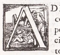 An illustration from Fortunii Liceti ... Ad Syringam Publilianam encyclopaedia : in qua Publilij Fistula describitur explicaturq[ue] tactis vetustioribus poematijs sphęrę, throni, labyrinthi, ac pepli (1635)