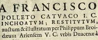 Picture 1 of 8 from Forvm Romanvm (1591), leaf 3
