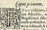 An illustration from Forvm Romanvm (1591)