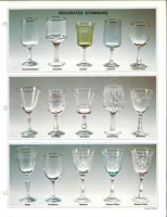 An illustration from Fostoria Glassware Catalog 1977 (1977)