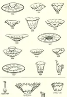 An illustration from Fostoria Glassware Price List Supplement 1961 (1961)