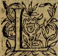 An illustration from Foure Godlye sermons agaynst the pollution of idolatries : comforting men in persecutions, and teachyng them what commodities thei shal find in Christes church : which were preached in French by the moste famous clarke Jhon Calvyne : and translated fyrst into Latine and afterward into Englishe by divers Godly learned men (1561)